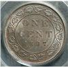 Image 2 : Cent 1897, graded PCGS MS-64; Brown.