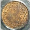 Image 2 : Cent 1898H, graded PCGS MS-65; Red & Brown.