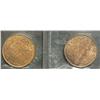 Image 2 : Cent 1903 & 1904, both graded ICCS MS-63; Red & Brown. Lot of 2 coins.