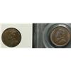 Image 1 : Cent 1919, graded NGC MS-62; Brown & 1920, graded PCGS MS-65; Brown. Lot of 2 coins.