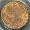 Image 2 : Cent 1920, graded PCGS MS-65; Red & Brown, Large Cent.