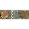 Image 2 : Cent 1920, graded CCCS MS-62, Small, Brown, 1937, graded ICCS MS-63, Red & Brown. Lot of 2 coins.