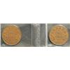 Image 2 : Cent 1923, graded ICCS VF-30 & 1925, graded ICCS EF-45. Lot of 2 key date coins.