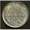 Image 2 : 5 Cents 1883H, grade MS-60.