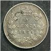 Image 2 : 5 Cents 1885, graded ICCS VF-30; Small 5 Over 5.