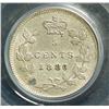 Image 2 : 5 Cents 1886, graded PCGS MS-62; Small 6.