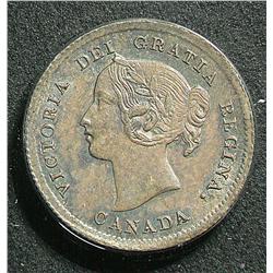 5 Cents 1898, graded ACG MS-64.