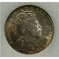 5 Cents 1902, graded NNC MS-65.