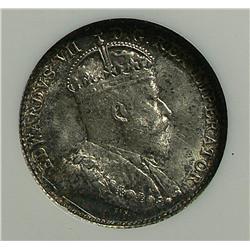 5 Cents 1903H, graded NGC MS-63. Not noted Small Recut H.