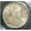 Image 1 : 5 Cents 1909, graded PCGS MS-64; Pointed Leaves. Not noted is Maltese Cross Over Bow Tie and reengra