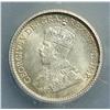 5 Cents 1912, graded ICG MS-64. Untoned coin.