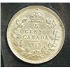 Image 2 : 5 Cents 1915, graded ICCS AU-50.
