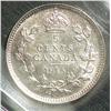 Image 2 : 5 Cents 1915, graded ICCS AU-55.