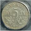 Image 2 : 5 Cents 1926, graded PCGS VF-25, Far ''6''