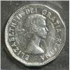 Image 1 : 5 Cents 1953, graded ICCS AU-50 Shoulder Fold - Mule Far Leaf, scratch, Still a Great Coin!
