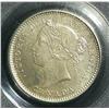 Image 1 : 10 Cents 1880H, graded PCGS SP-64. Not Noted Obverse 2, also not listed in Charlton.