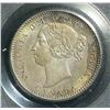 Image 1 : 10 Cents 1891, graded PCGS MS-66; 21 Leaves. Beautiful light toning.