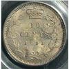 Image 2 : 10 Cents 1891, graded PCGS MS-66; 21 Leaves. Beautiful light toning.