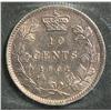 Image 2 : 10 Cents 1901, graded ICCS MS-64. Pink even tone color, simply a perfect 64.