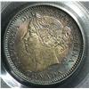 Image 1 : 10 Cents 1901, graded PCGS MS-65, Superbe coin, Nice toning.