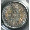 Image 2 : 10 Cents 1901, graded PCGS MS-65, Superbe coin, Nice toning.
