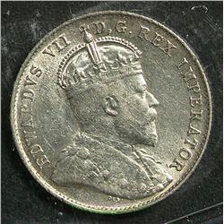 10 Cents 1903H, graded ICCS AU-58