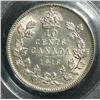 Image 2 : 10 Cents 1918, graded PCGS MS-64