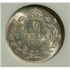 Image 2 : 10 Cents 1920, graded NGC MS-65