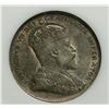 Image 1 : 25 Cents 1909, graded NGC AU-53.