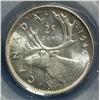 Image 2 : 25 Cents 1946, graded PCGS MS-64.