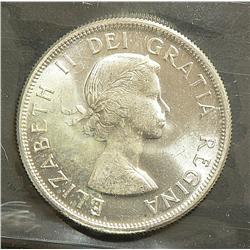 50 Cents 1958, graded ICCS MS-65.