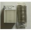 Image 1 : 50 Cents 1964, roll of 20 PL coins & 2002, roll of 25 (1952-2002) coins.