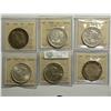 Image 1 : Dollar 1935 ICCS MS-62, 1937 ICCS MS-62, 1938 ICCS MS-62, 1939 ICCS MS-62, 1950 ICCS MS-62 Arnprior,