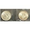 Image 2 : Dollar 1935, graded ICCS MS-63. Lot of 2 coins