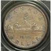 Image 2 : Dollar 1945, graded PCGS MS-63. Unnoted, doubling of HP.