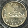 Image 2 : Dollar 1952, graded PCGS PL-64. No Water Line. Light toning.