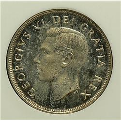 Dollar 1952, graded NGC & ICCS PL-64, No Water Line.