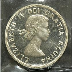Dollar 1954, graded ICCS PL-64 Heavy Cameo.