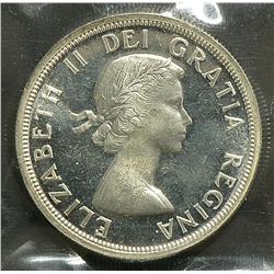 Dollar 1954, graded ICCS PL-64 Heavy Cameo.