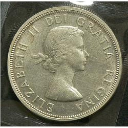 Dollar 1955, Mint State Arnprior With Die Break.