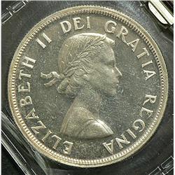 Dollar 1955, graded ICCS PL-64 Arnprior.