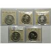 Image 1 : Dollar 1959 ICCS PL-64 HC, 1960 ICCS PL-64 HC, 1961 ICCS PL-64 Cam, 1962 ICCS PL-65 Cam & 1963 ICCS 