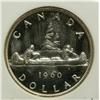 Image 2 : Dollar 1960, graded ANACS MS-65, PL, Very Nice coin.