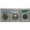 Image 1 : Dollar 1974 ICG MS-63 Winnipeg, 1996 PCGS SP-67 McIntosh, 2002 PCGS PR67 Deep Cameo Queen Mother