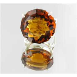 58.30ct Madeira Citrine Ring Appr Est $ 29k (JEW-2423)