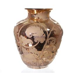Modern Gilded Ceramic Vase (DEC-013)