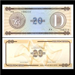 1985 Cuba 20p Foreign Exch Crisp Unc Series D (CUR-05964)