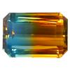 Image 1 : 25.80ct Octagon Bi-Color Citrine (GEM-14078)