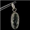 65ctw Green Amethyst Silver Pendant Appr Est $13k (JEW-2436)