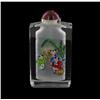 Image 1 : Heavy Beveled Glass Chinese Snuff Bottle (CLB-595)